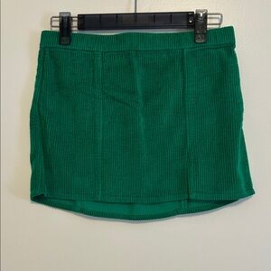 Aerie Vibrant Green Mini Skirt